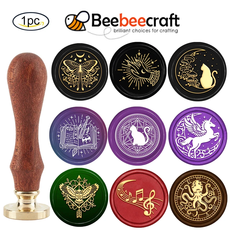 Batik Wax Kit - 1 pz farfalla sigillo di cera
