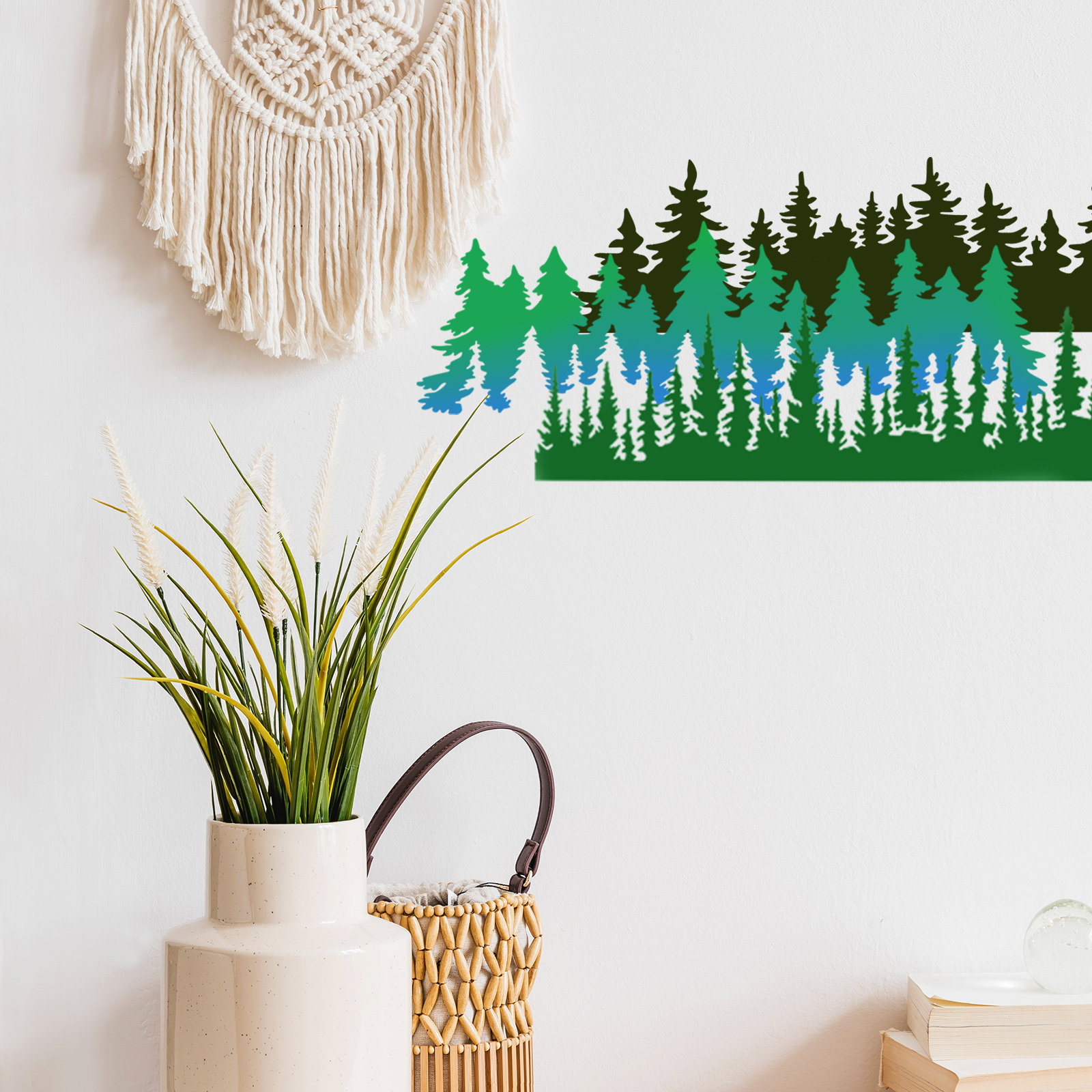 Art Craft Tree - 10 Pezzi di Stencil per Alberi,