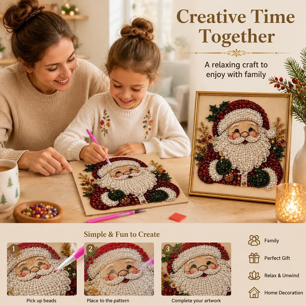 Art Craft For Adults - Kit Fai-da-Te di Arte con Perle