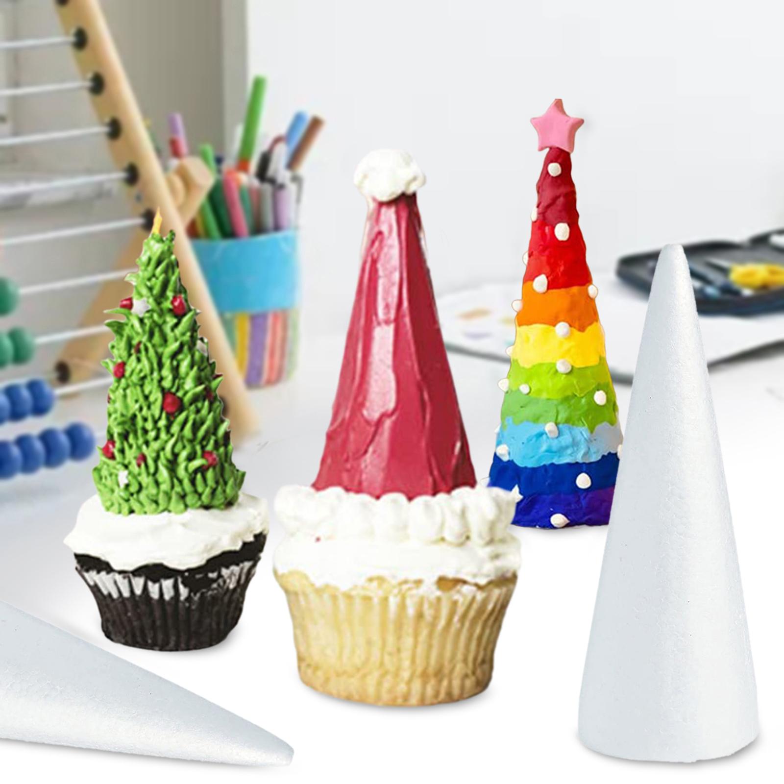 Art Craft Tree - 30 coni di gomma espansa per