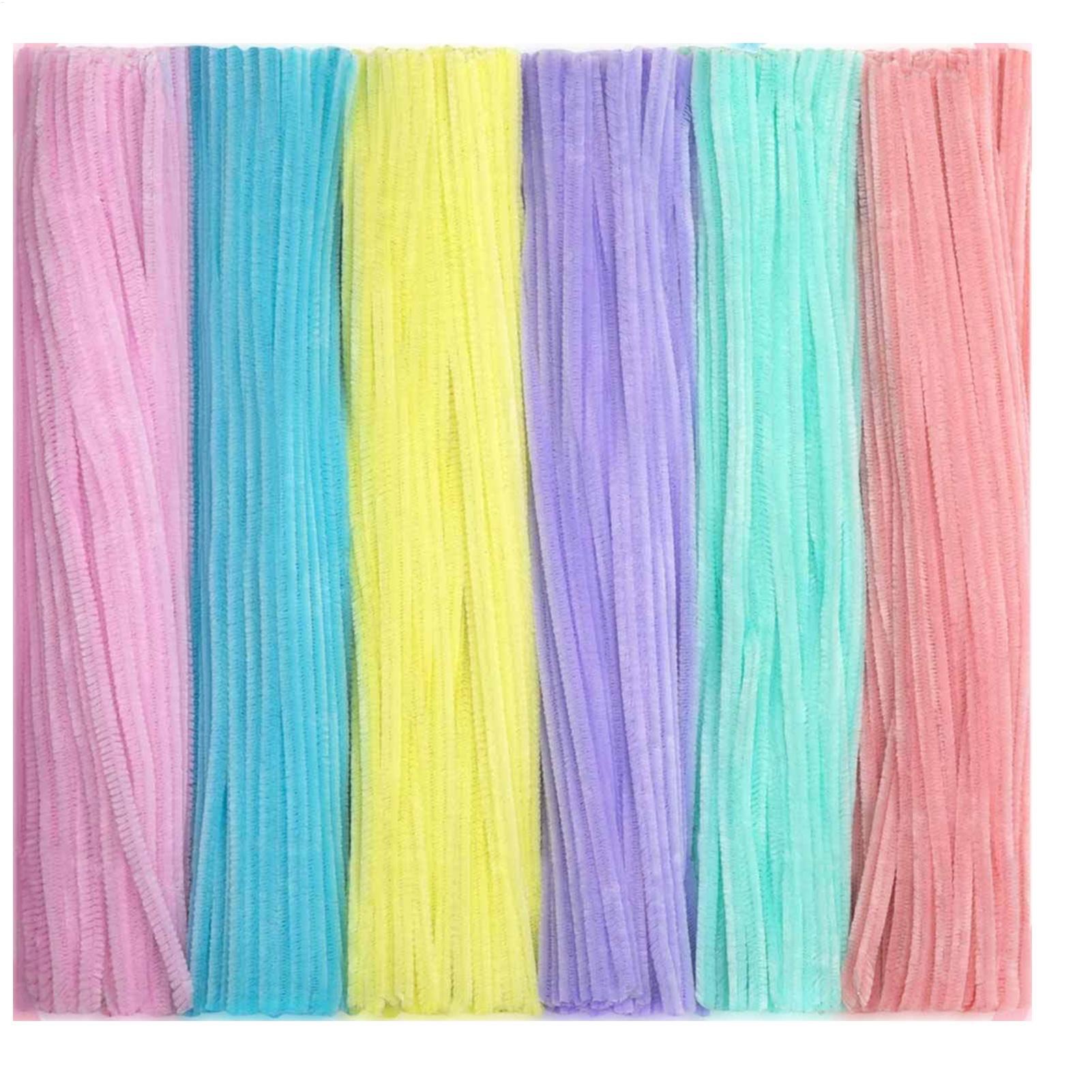 Art Craft Wire - Scovolini in ciniglia colorati, strisce di