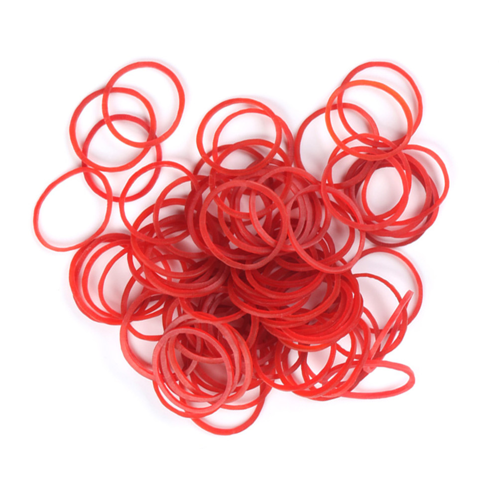 Art And Craft Vegetable - 500G Elastici Rossi in Gomma per