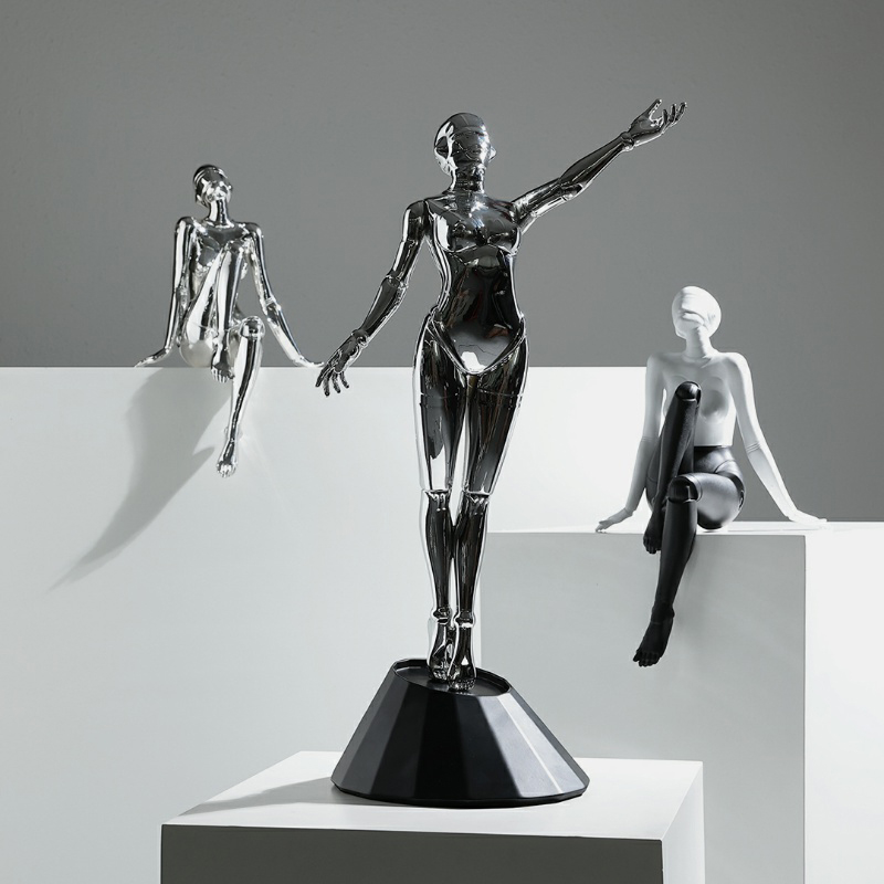 Art Craft Robot - Scultura moderna del carattere meccanico per
