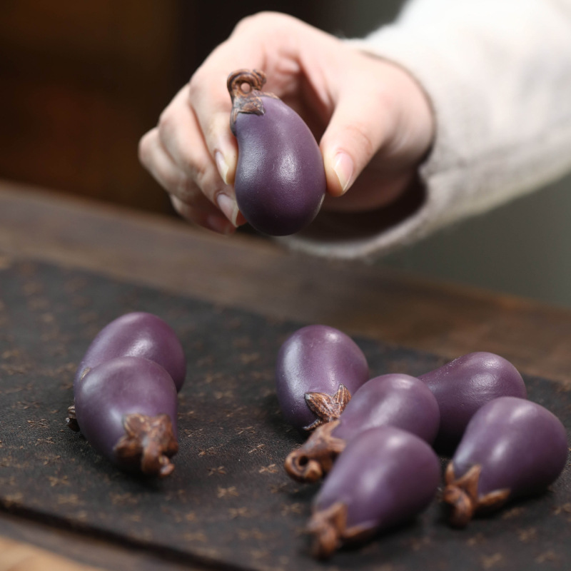 Art And Craft Vegetable - Sabbia viola Melanzana Tè Animale domestico