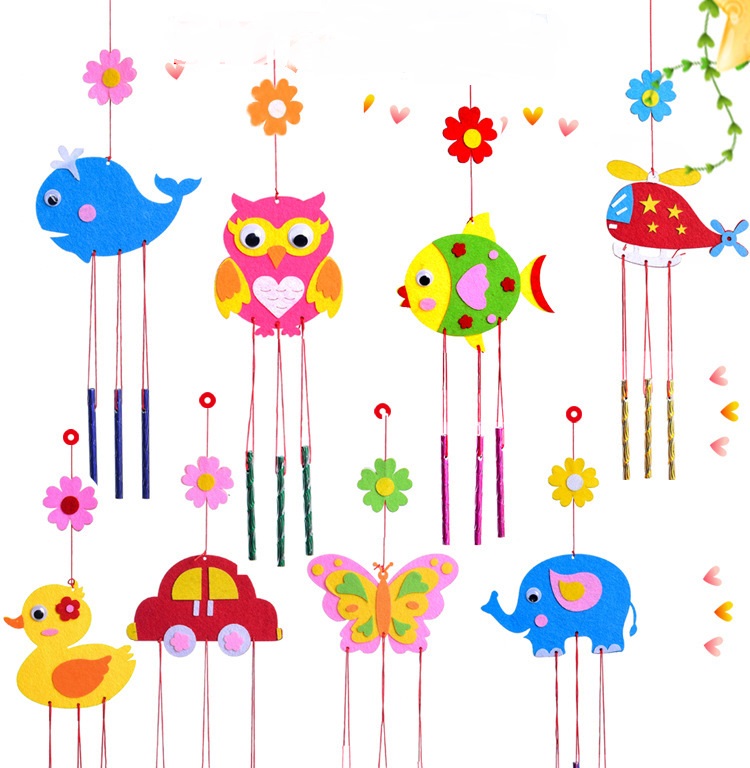 Art Craft Rainbow - 1 pz bambini campanelli eolici fai-da-te