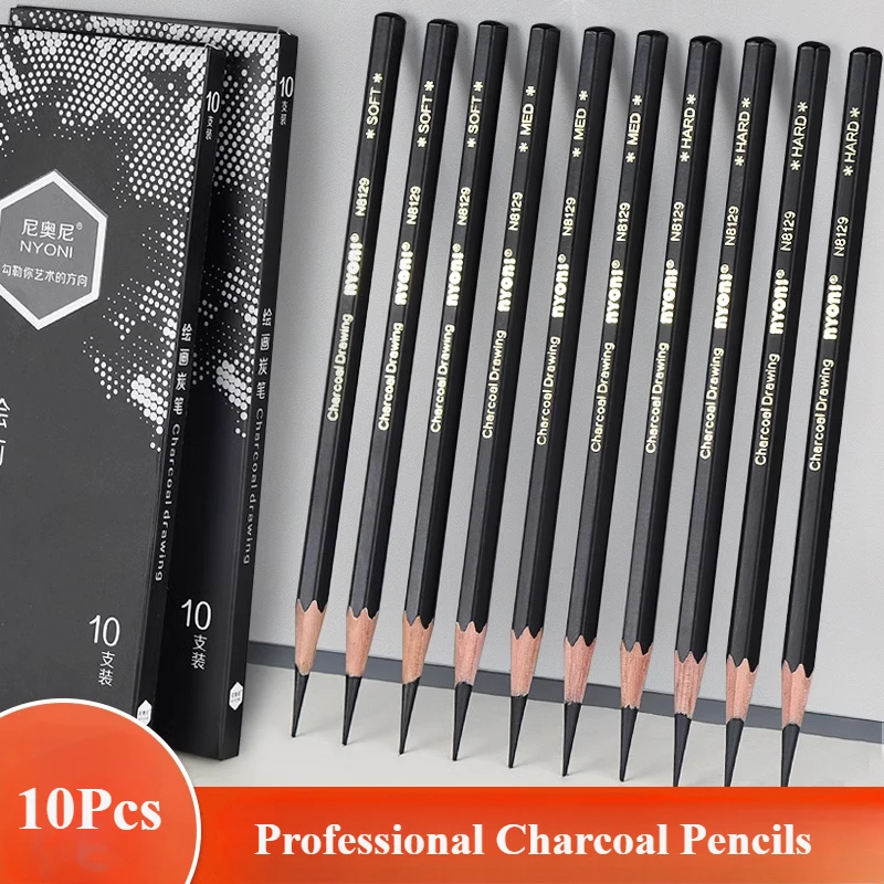 Sketching Charcoal Set - Set da disegno professionale con matite