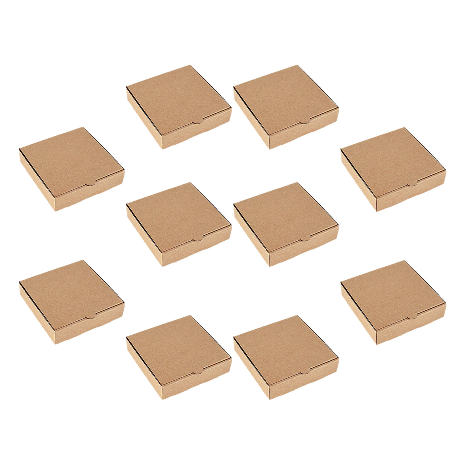 Box Art And Craft - 10 Pezzi Mini Scatole per Pizza,