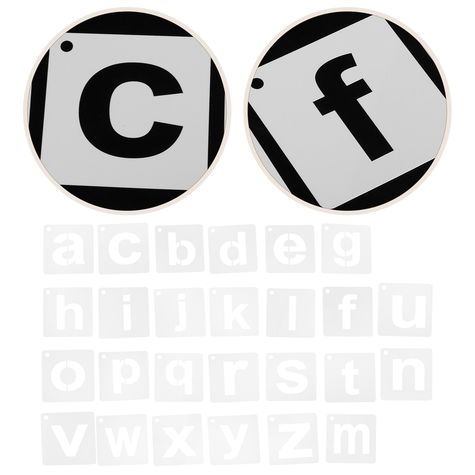 1 Set di Stencil Alfabetici Ri - Art Craft Journal recensione e prezzo