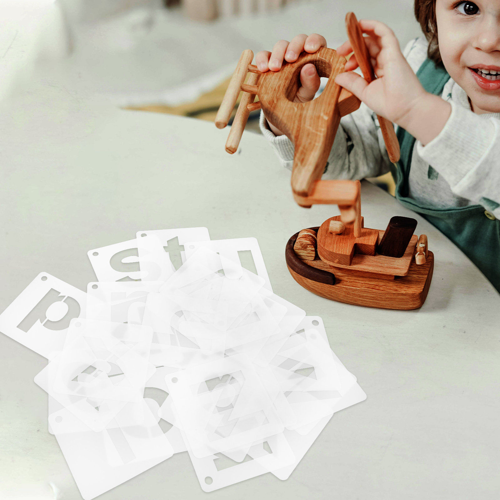 1 Set di Stencil Alfabetici Ri - Art Craft Journal recensione e prezzo