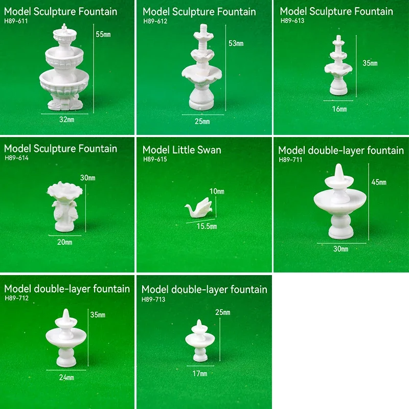 2 pezzi modello statua HO 1:87 - Art And Craft Nature recensione e prezzo