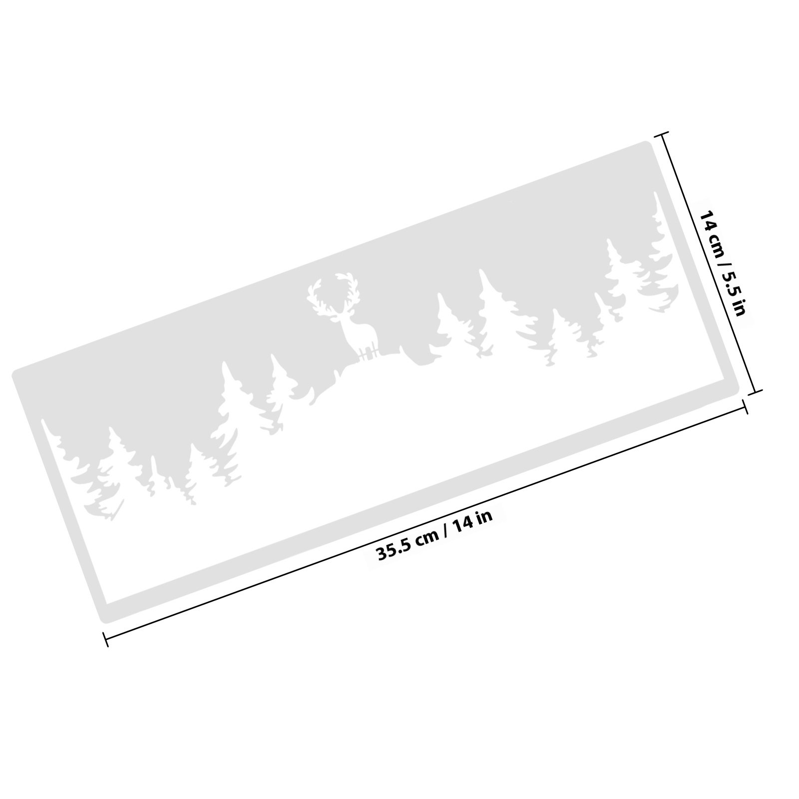 10 Pezzi di Stencil per Alberi - Art Craft Tree recensione e prezzo