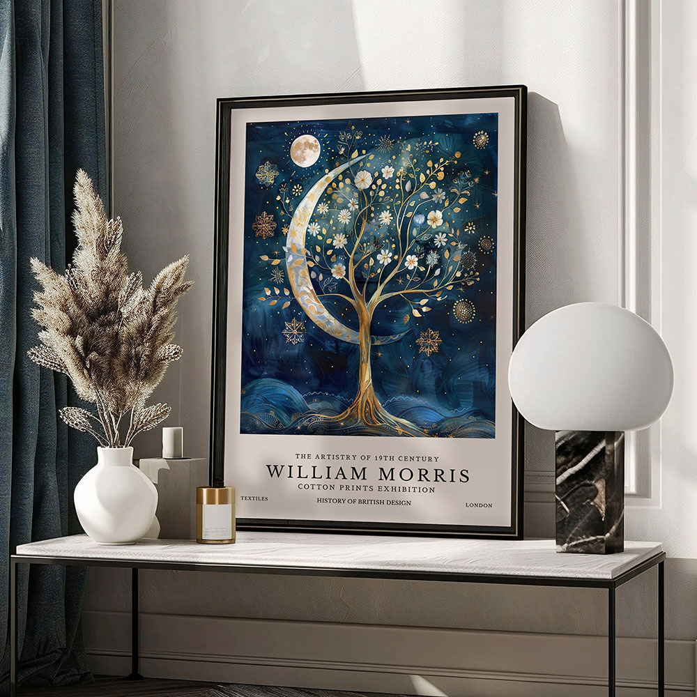 Retro William Morris Luna e st - Art Craft William Morris recensione e prezzo