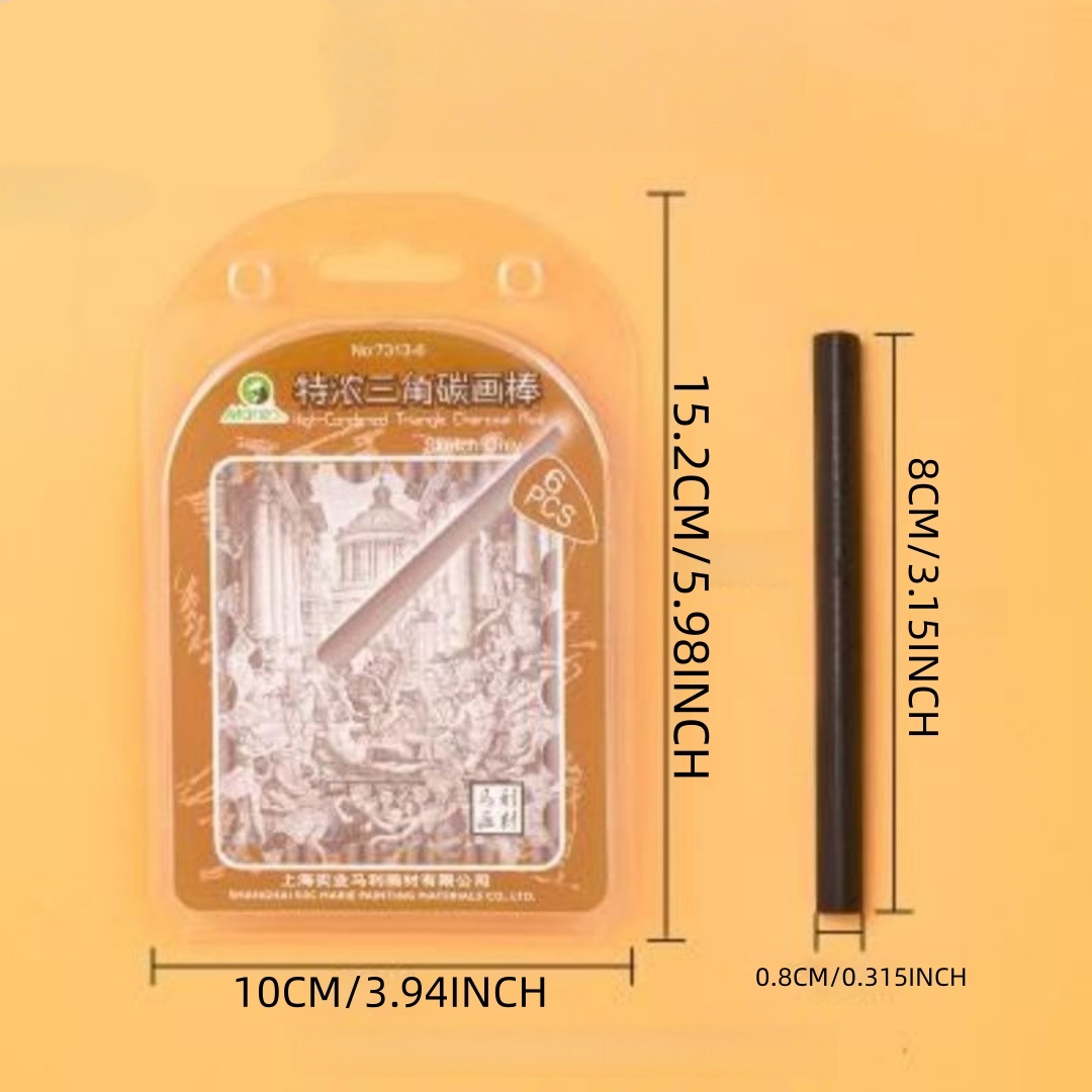 Bastoncino triangolare per dis - Sketching Charcoal Set recensione e prezzo