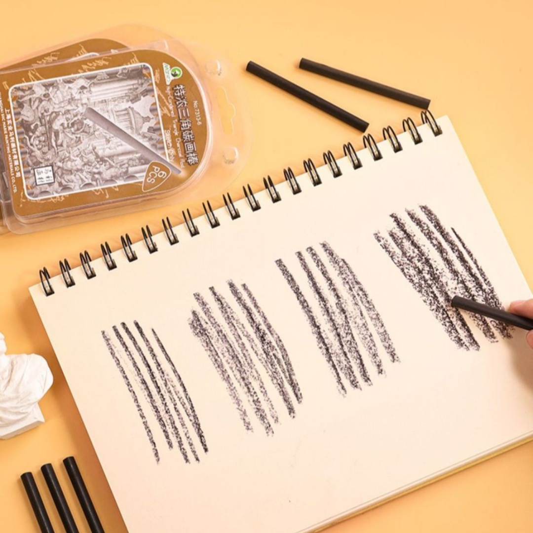 Bastoncino triangolare per dis - Sketching Charcoal Set recensione e prezzo