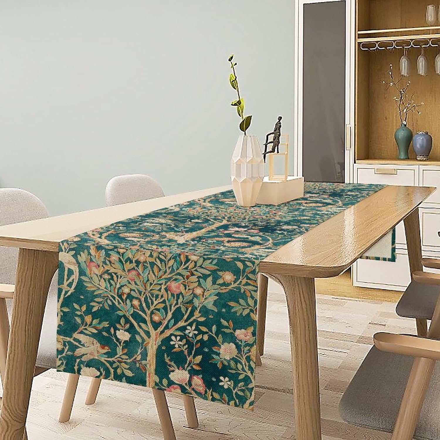 Runner da Tavola Verde con Mot - Art Craft William Morris recensione e prezzo