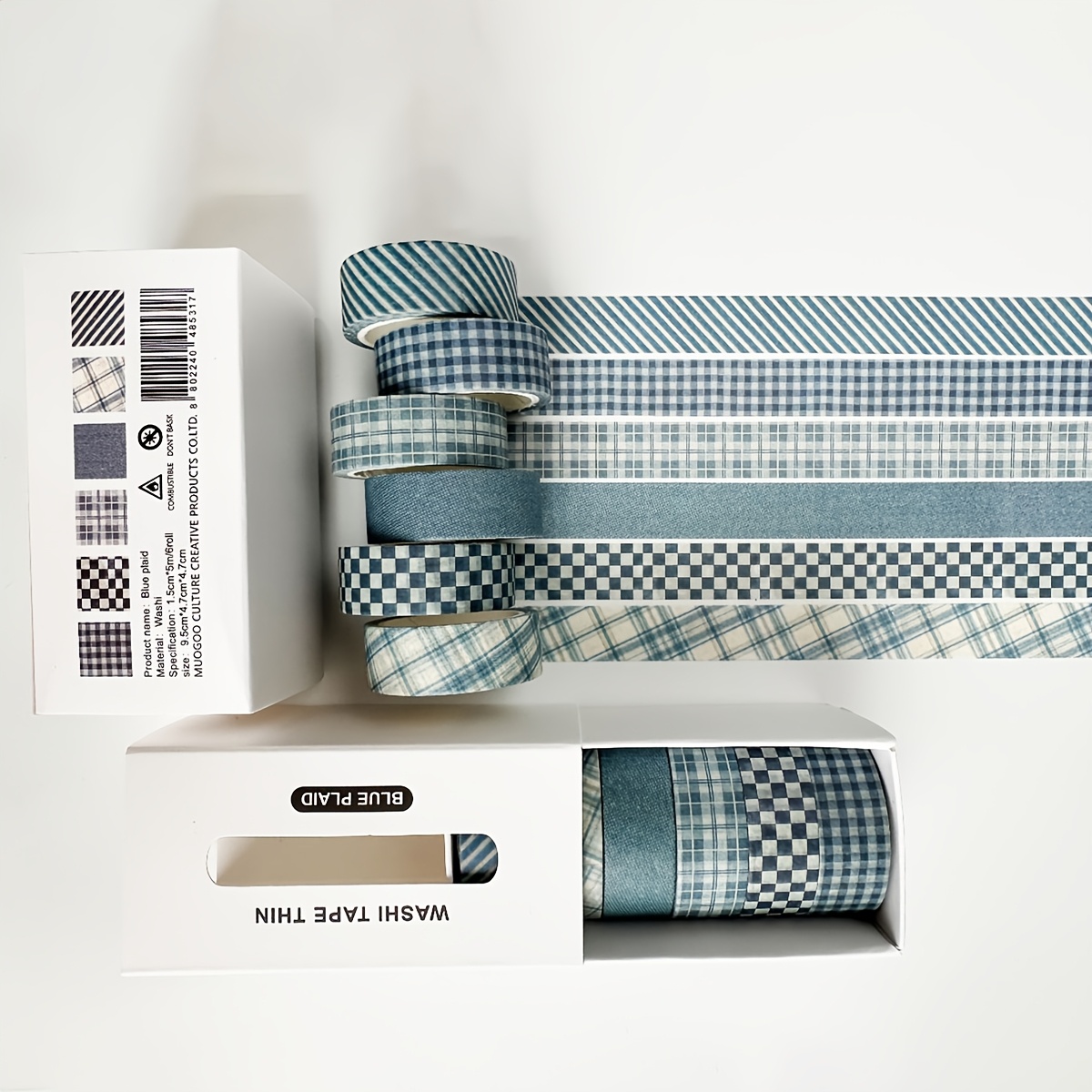 Set di Washi Tape, 6 Rotoli, M - Art Craft Journal recensione e prezzo