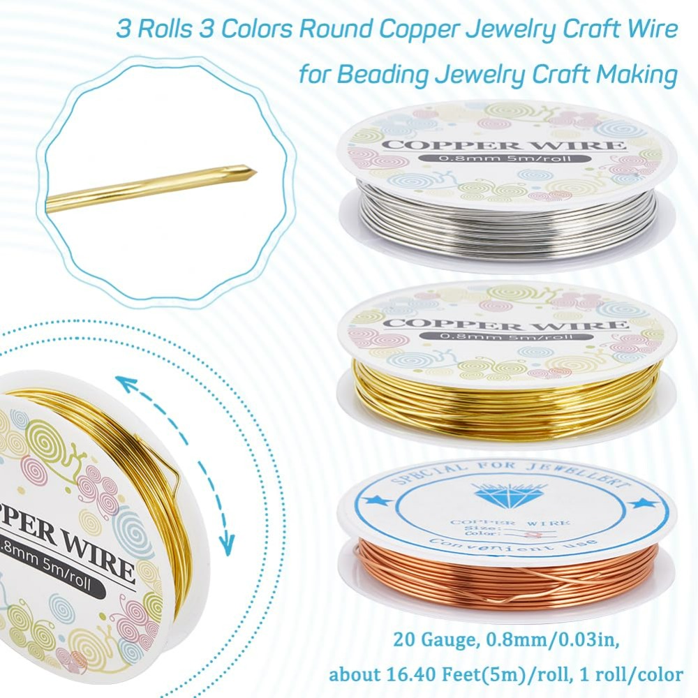 12.8M Filo di rame per gioiell - Art Craft Wire recensione e prezzo