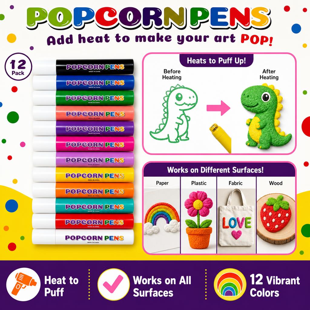 Set di 12 Penne Magiche 3D Att - Art Craft Journal recensione e prezzo