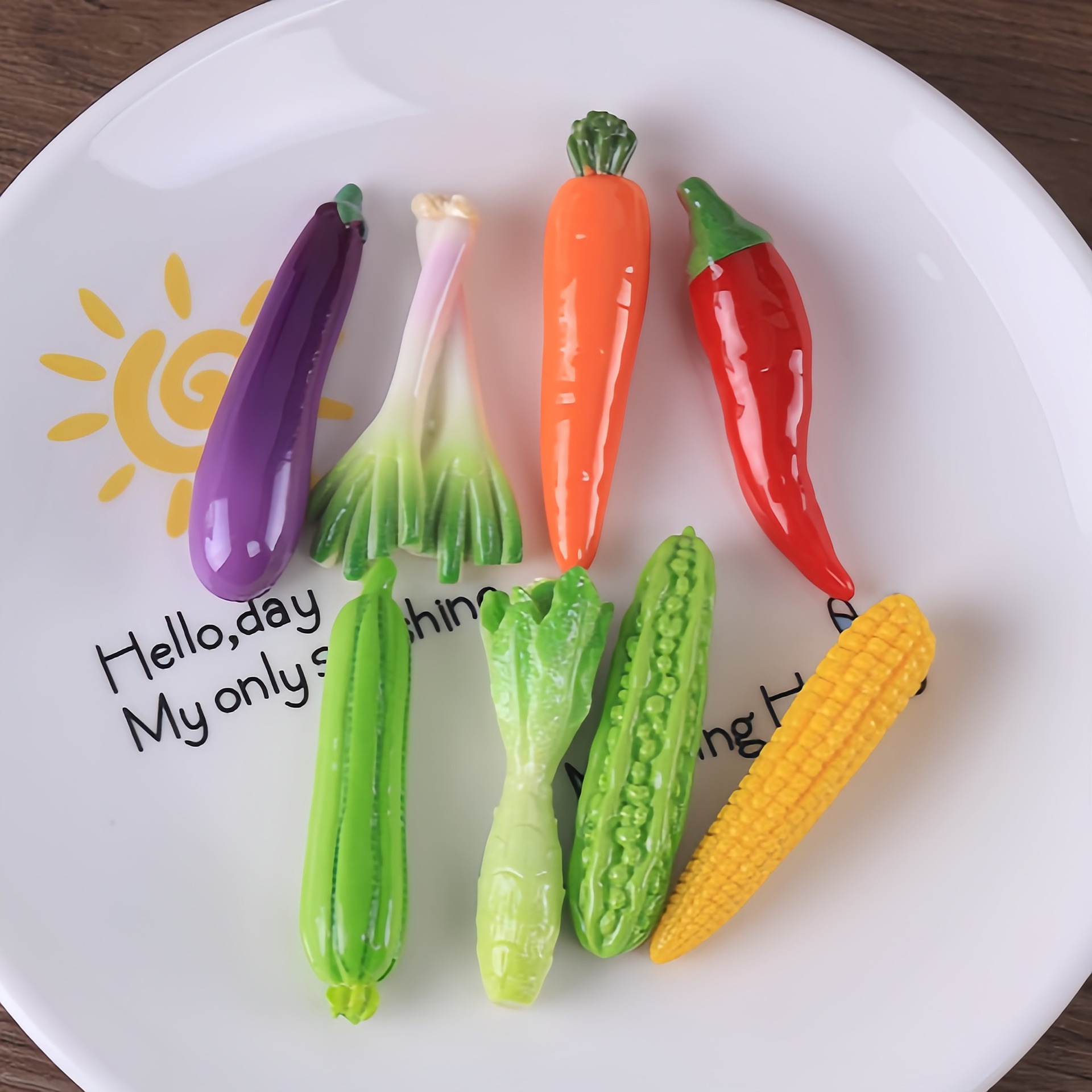 10 Pezzi Cabochon in Resina a  - Art And Craft Vegetable recensione e prezzo