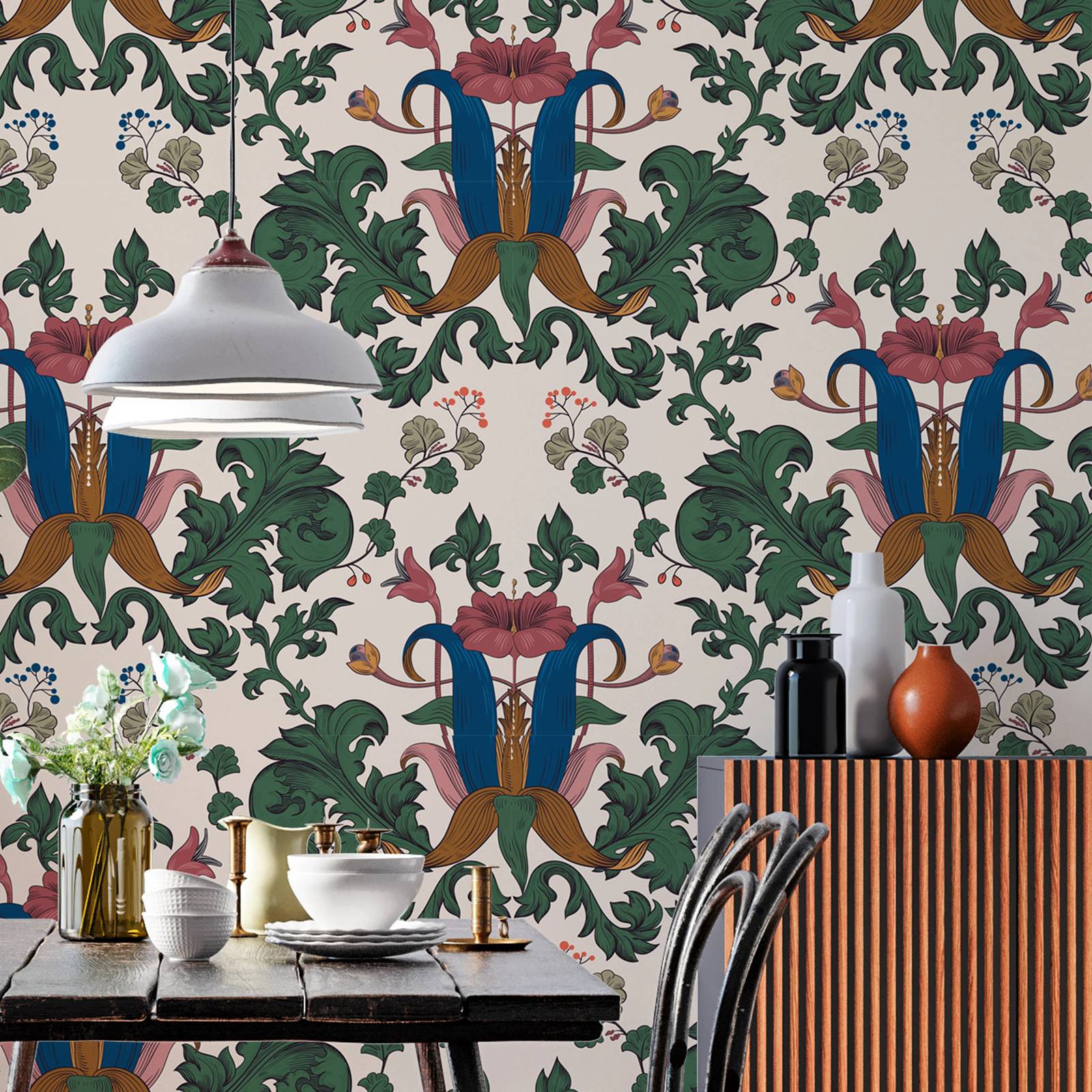 Carta da parati ispirata a Wil - Art Craft William Morris recensione e prezzo