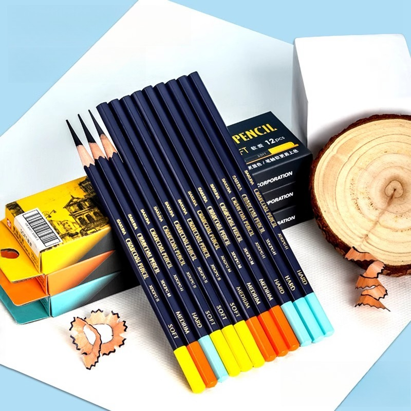 Set di Matite in Legno al Carb - Sketching Charcoal Set recensione e prezzo
