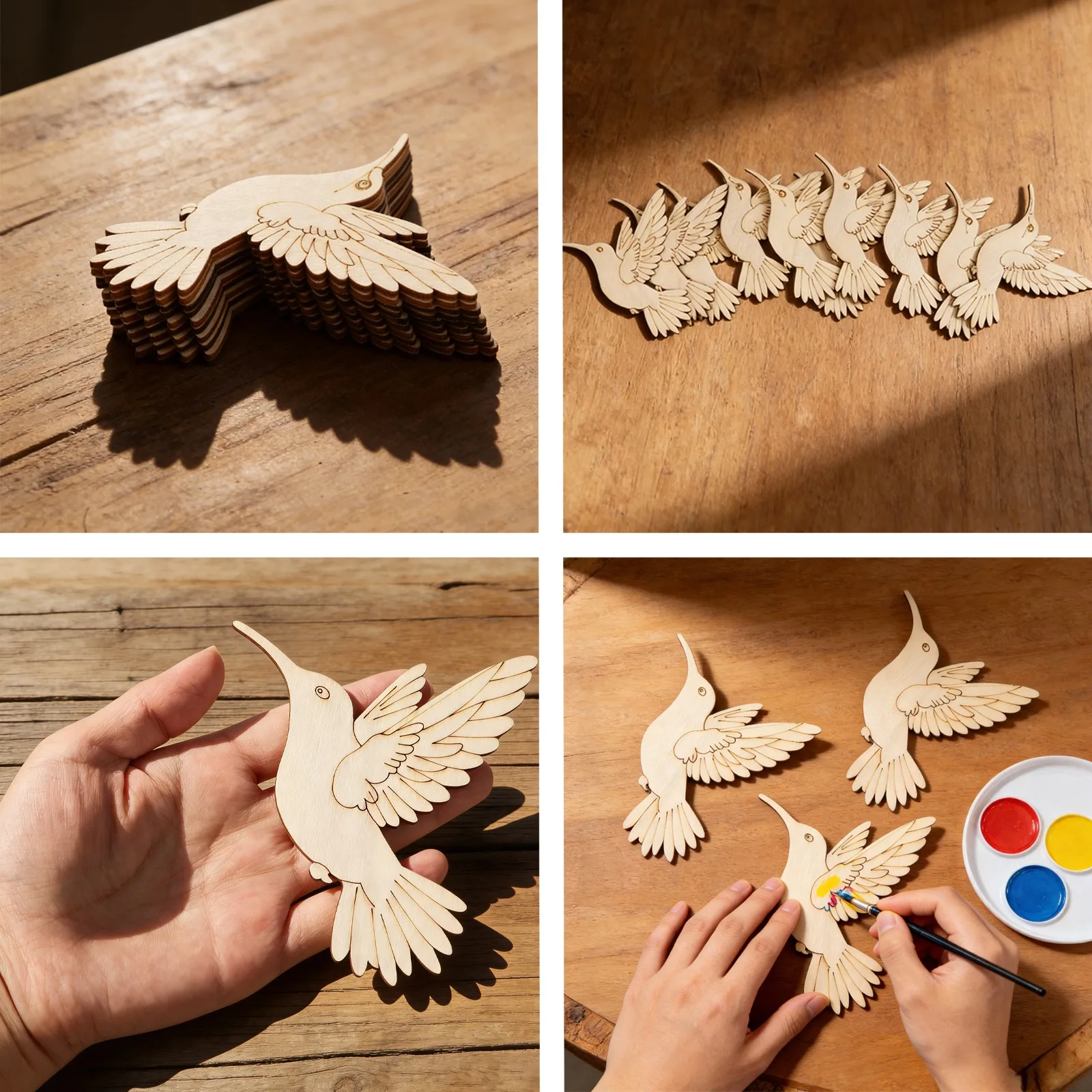 Set di 10 Animali in Legno Non - Art Craft Home recensione e prezzo