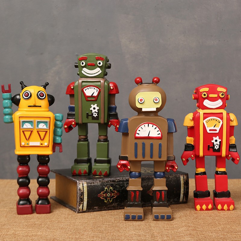 Statua di Robot Cartoon, Ornam - Art Craft Robot recensione e prezzo