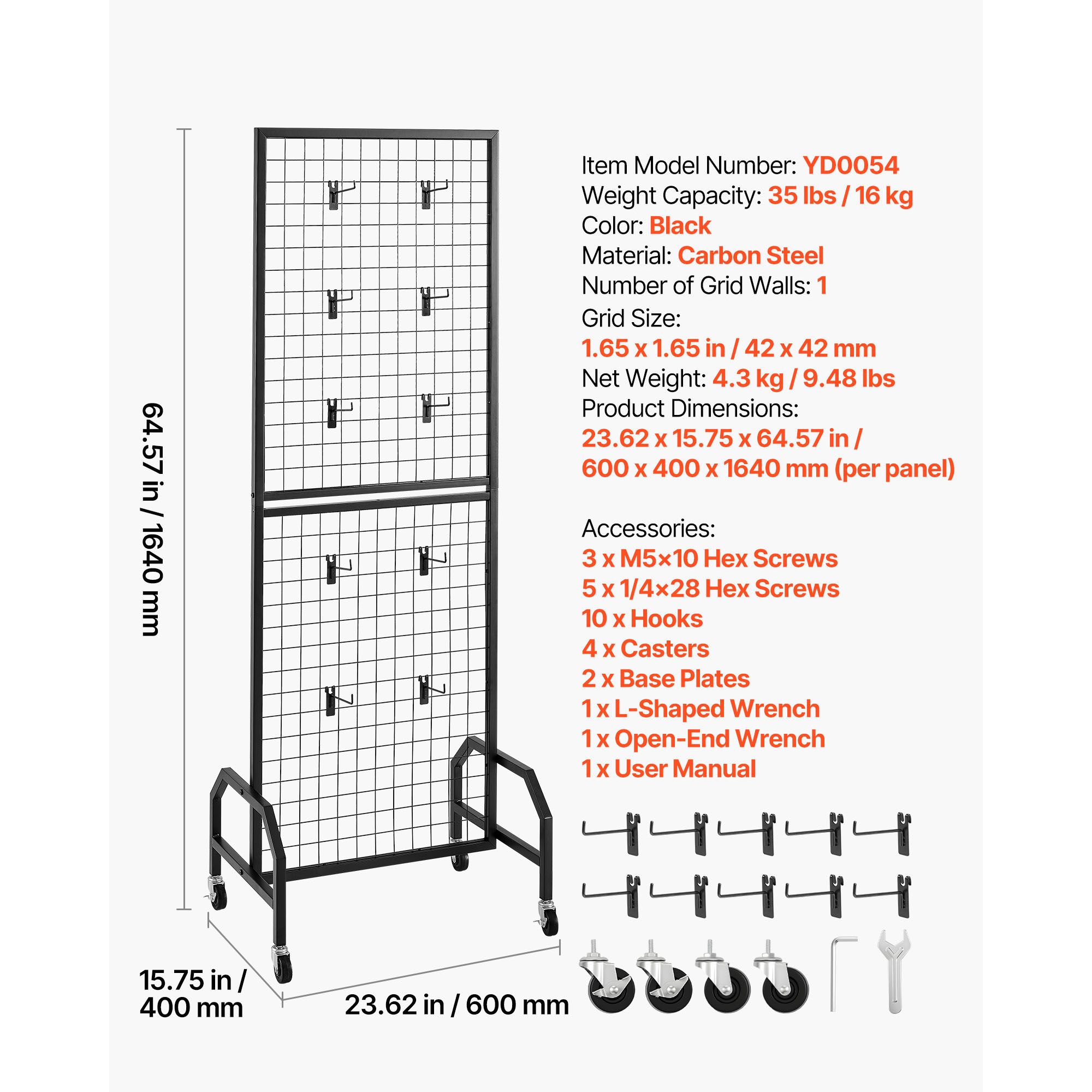 Pannello a griglia, 1,9 x 5,4  - Art Craft Wire recensione e prezzo