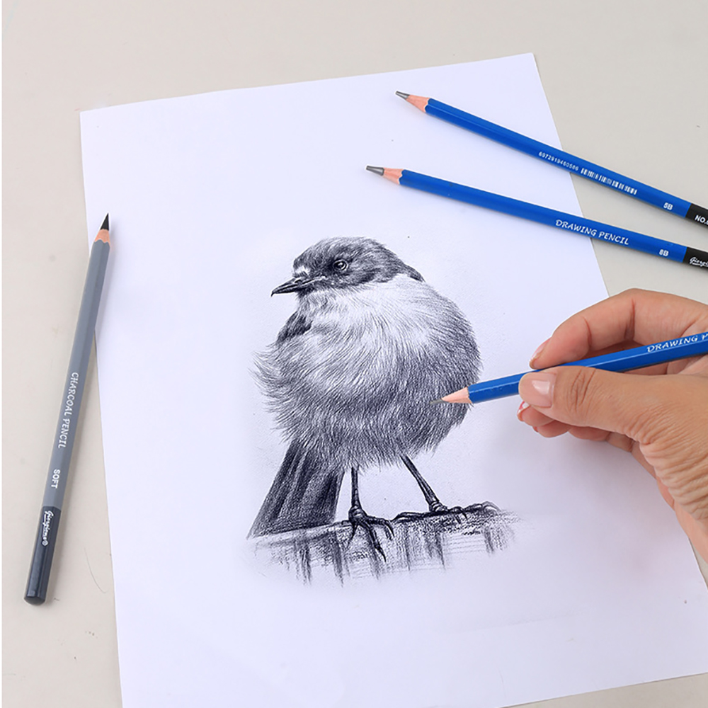 Set di matite da disegno da 17 - Sketching Charcoal Set recensione e prezzo