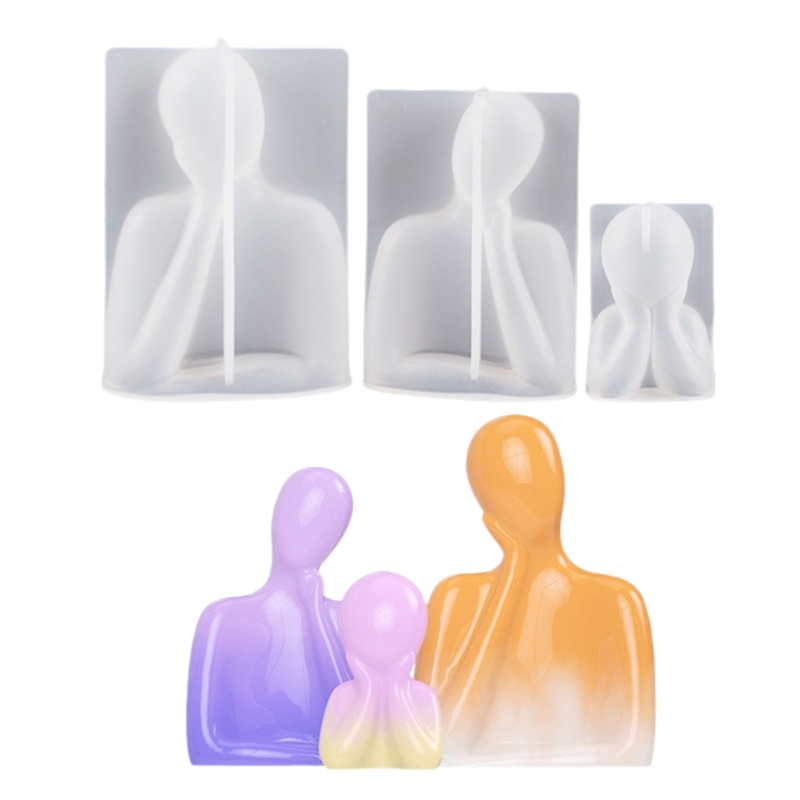 3D famiglia candela stampi in  - Candle Making Wax recensione e prezzo