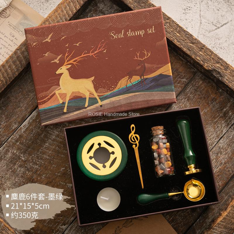 Set di timbri con sigillo di c - Batik Wax Kit recensione e prezzo
