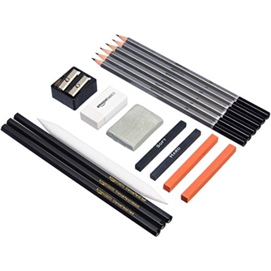 Kit di matite per schizzi e di - Sketching Charcoal Set recensione e prezzo